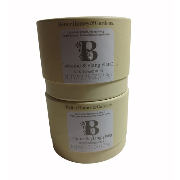 Better Homes Gardens Wax Melts Scented Jasmine Ylang Ylang New 2.75 Oz  Walmart - Picture 6 of 16